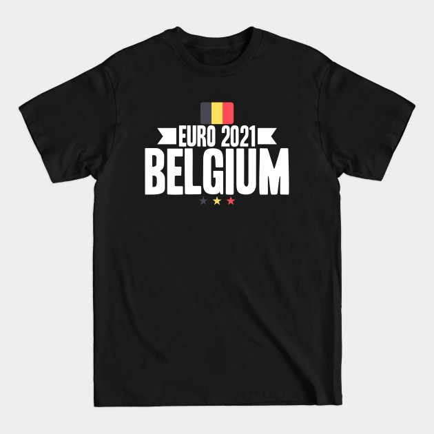 Belgium Euro 2021 Euro 2021 Belgique TShirt Designed & Sold By